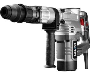 GRAPHITE Marteau de démolition SDS Max 1300W, marteau perforateur avec 2100/min et 20 J d'énergie, fonction burinage, réglage de la position du burin, pour matériaux durs, câble d'alimentation de 4m,