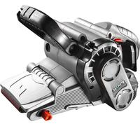 GRAPHITE Ponceuse à bande 800W, bande sans fin 75 x 457 mm, avance de la bande abrasive 160-260 m/min, surface abrasive active 75 x 146 mm, diamètre du rouleau de guidage 16 mm, (LxH) 300 x 140 mm, ma
