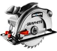 GRAPHITE Scie circulaire 1200W, lame 185 x 20 mm, coffret