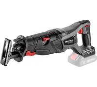 GRAPHITE Scie sauteuse sans fil 18V Li-Ion, sans balais, avec fonction scie sauteuse, pied extensible, course de la lame 28 mm, nombre de cycles de sciage 0-3100 min-1, profondeur de coupe 120/10 mm,
