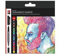 Marqueur permanent Graphix 'SIGNIFICANT', étui de 12