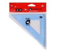 GRAPHMATE Equerre 21 cm 45 degrés Incassable