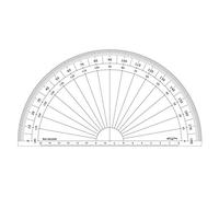 Rapporteur 1/2 Cercle Degrés Ø 20 Cm