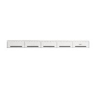 Graphoplex - Règle de coupe bord acier anti-glisse quadrillée 50cm