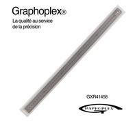 Graphoplex - Réglet acier flexible ép 0,5mm l 13mm L 50cm