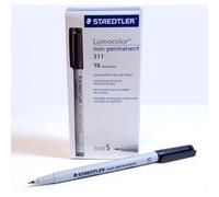 Graphtec Fiber-tip pen Black Water based ink 10 pens 1 pack