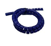 GRASAKY Enrouleur de câble spiralé de 1 mètre for tuyaux de 8 mm à 42 mm de diamètre intérieur, Organiseur de Protection for câbles et Fils protéger Le Manchon(Blue,ID 15mm)
