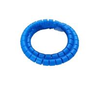 GRASAKY Enrouleur de câble spiralé de 1 mètre, Housse de Protection for câbles réseau, tuyaux, Cordons, Tubes, Organisation protéger Le Manchon(Blue,ID 15mm)