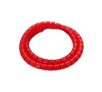 GRASAKY Enrouleur de câble spiralé de 1 mètre, Housse de Protection for câbles réseau, tuyaux, Cordons, Tubes, Organisation protéger Le Manchon(Red,ID 15mm)