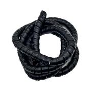 GRASAKY Gaine spiralée for câble de Machine Robuste de 2 mètres, Gaine enroulée for la Protection des conduites d'huile hydraulique protéger Le Manchon(Noir,ID 100mm)