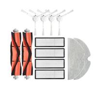 GRASKY Accessoires/Convient pour Xiaomi Mijia Mi Robot Aspirateur-Mop 2 Robot Cleaner Brosse latérale Rouleau principal Hepa Filtre Tissu Kits de pièces STYTJ03ZHM (couleur : ensemble G)