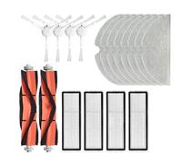 GRASKY Accessoires/Convient pour Xiaomi Mijia Mi Robot Aspirateur-Mop 2 Robot Cleaner Brosse latérale Rouleau principal Hepa Filtre Tissu Kits de pièces STYTJ03ZHM (couleur : ensemble H)