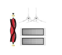 GRASKY / Convient pour aspirateur robot Xiaomi Rockrobo V1 Accessoires Brosse latérale à rouleau principal Kit de pièces de filtre HEPA (couleur : ensemble C)