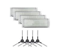 GRASKY Lot de 8 accessoires pour aspirateur robot HEPA pour aspirateur xiaomi mijia mi styj02ym