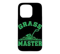 Grass Master Tondeuse à Gazon Jardinier Aménagement paysager Coque pour iPhone 15 Pro