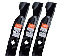 Grasscool Lames de tondeuse RZT50 de 127 cm pour tondeuse à gazon MTD Cub Cadet RZT 50 LT1050 LTX1050 LTX1050KW LGT1050 127 cm Remplace 742-04056 942-04056 942-04053C (lot de 3)