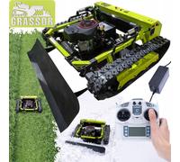 Grassor MultiForce 1200GT-G25P – Robot tondeuse à chenilles 25 ch Loncin 764 cm³ | 1 200 mm | Hybride | 2 × 1 000 W | Télécommande 500 m | Pente 60° | Réglage de la hauteur de coupe 1–20 cm | Lame de