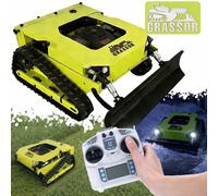 Grassor TerraForce 800T-G22EMP Edge Max - Robot tondeuse hybride à chenilles | 800 mm | Loncin 608 cm³ 22 ch | 2 x 800 W | Télécommande 200 m | Pente 45° | 255 kg