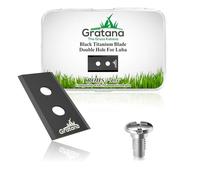 Gratana - Lame de Tondeuse à Gazon robotique (40, pour Luba - Double Trou) pour Tondeuse à Gazon Mammotion Endurance, Compatible avec AWD 5000, 3000, 1000 (5 Ensembles, 40 Lames)