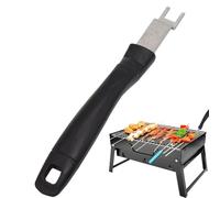 Grate Lifter BBQ Barbecue Ustensiles de Cuisine Accessoires | Grille de cuisson en fonte pour voyage, pique-nique, camping, extérieur, terrasse, barbecue extérieur, barbecue