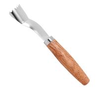 Grattoir à maïs, outil de coupe en acier inoxydable avec long manche | Outil d'éplucheur à piston | Pour l'intérieur, la maison, le , la cuisine, le pique-nique, le camping, la pâtisserie