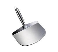 Grattoir à mastic en acier inoxydable pour plâtrage, travaux de béton et travaux d'amélioration de la maison, peinture facile, outil de collecteur de mastic en acier, spatule murale pour plâtrage