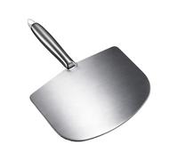 Grattoir à mastic en acier inoxydable pour plâtrage, travaux de béton et travaux d'amélioration de la maison, peinture facile, outil de collecteur de mastic en acier, spatule murale pour plâtrage
