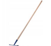 KADAX grattoir à Mousse à Longues Lames, grattoir à Joints à Long Manche en Bois, Nettoyeur de Joints pour enlever Les Mauvaises Herbes et la Mousse, décolleur de Joints en métal (Longueur : 124 cm)