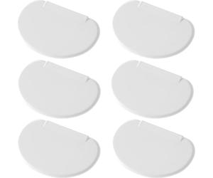 Grattoir à pâtisserie Semi rond 104x74mm - SET de 6pcs. - HENDI 554142