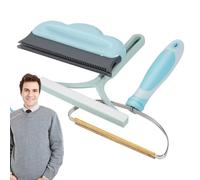 Grattoir à Poils pour Animaux Domestiques | 3 Pièces Râteau à Brosse Réutilisable - Raclette pour Moquette - pour Maison Intérieur Salon Chambre Meubles Canapé Sol et