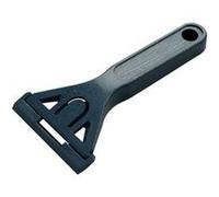 Grattoir à vitre jetable SAVY manche plastique lame métal fixe protection Gris foncé / noir