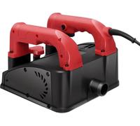 Grattoir électrique mural - Rabot de rénovation - 1200 W - Largeur de travail 16 cm - Profondeur d'enlèvement 1-4 mm - Vitesse de rotation 1000-4000 tr/min - 26 lames - Prise UE 220 V 50 Hz - Rouge