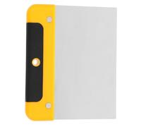 Grattoir en Acier Inoxydable pour Enduit, Lissage, Spatule | Pp et Acier Inoxydable, Design Multifonction, Application D'enduit, Raclage, Argenté, Outil Manuel Polyvalent
