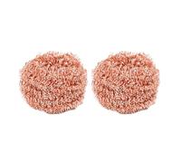 Grattoir en Cuivre pour Nettoyage,Éponge Anti-Graisse en Cuivre - Accessoire Nettoyage sans Rayure, Brossette Élimination Graisse pour Four Casserole Cuisson Hotte