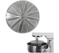 Grattoir en silicone flexible et protection anti-éclaboussures pour mixeur sur pied de cuisine compatible avec les fouets à six fils pour enlever la pâte et réduire le désordre (A)