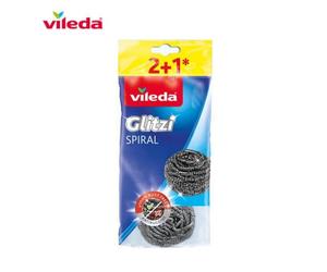 Grattoir inox spirale 2+1 160561 vileda.