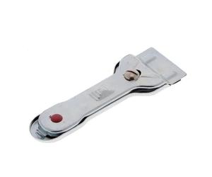 Grattoir métallique - WHIRLPOOL - SCR300 - Anti-rayures - Acier inoxydable - Pour table de cuisson