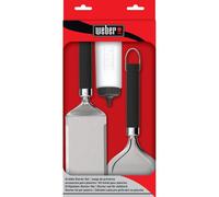 Grattoir plancha Weber ensemble de 3 ustensiles pour plancha
