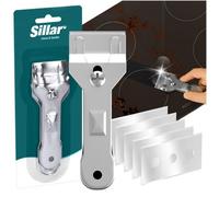 Grattoir pour plaques à induction et vitrocéramiques - Sillar - 5 lames remplaçables