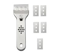 Grattoir Pour Plaques De Cuisson En Verre - Grattoir À Lame De Nettoyage Robuste | Grattoir Pour Table De Cuisson En Céramique, Grattoir Pour Plaquee À Induction Adapté Aux Surfaces De Cuisine
