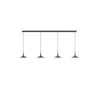 GRAU Falling Leaf Trace Four Pendelleuchte, black