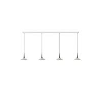 GRAU Falling Leaf Trace Four Pendelleuchte, polished/black
