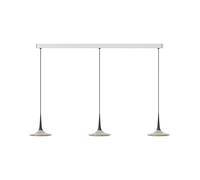 GRAU Falling Leaf Trace Three Pendelleuchte, polished/black