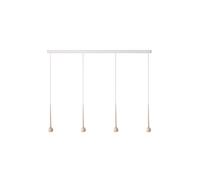 GRAU Falling Sun Trace Four Pendelleuchte, Sand White