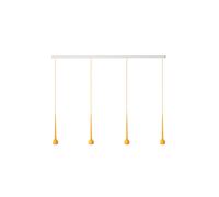 GRAU Falling Sun Trace Four Pendelleuchte, Sun Orange