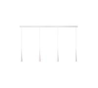 GRAU Niceone Trace Four Pendelleuchte, white