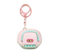 Graveur de poche : enregistreur de poche, dispositif d'enregistrement secret, petit appareil d'enregistrement, porte-clés audio avec motif dessins animés, mini enregistreur pour l'université