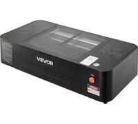 Graveur laser CO2 55 W, 500 x 300 mm, graveur et découpeur laser CO2 de bureau avec caméra 16 MP, pompe à eau, axe rotatif, compatible avec LightBurn, CorelDRAW et RDWorks, pour le bois, l'acrylique e