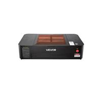 VEVOR Graveur Laser CO2 55 W Machine à Graver Laser CO2 de Bureau 500x300 mm, Découpeuse Autofocus Compatible avec LightBurn, pour Bois, avec Rouleau Rotatif, Assistance d'Air et Refroideur d'Eau