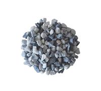 Gravier déco Dalmatien 8/12 mm - Sac de 20 kg - Noir, Blanc et Gris